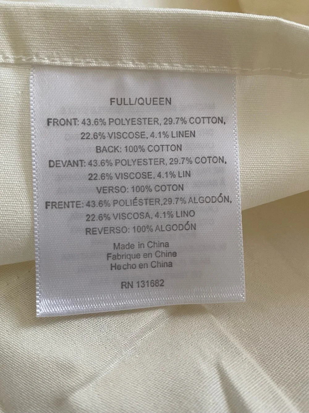 Levtex soft cream